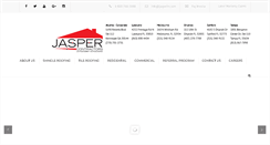 Desktop Screenshot of jasperroof.com